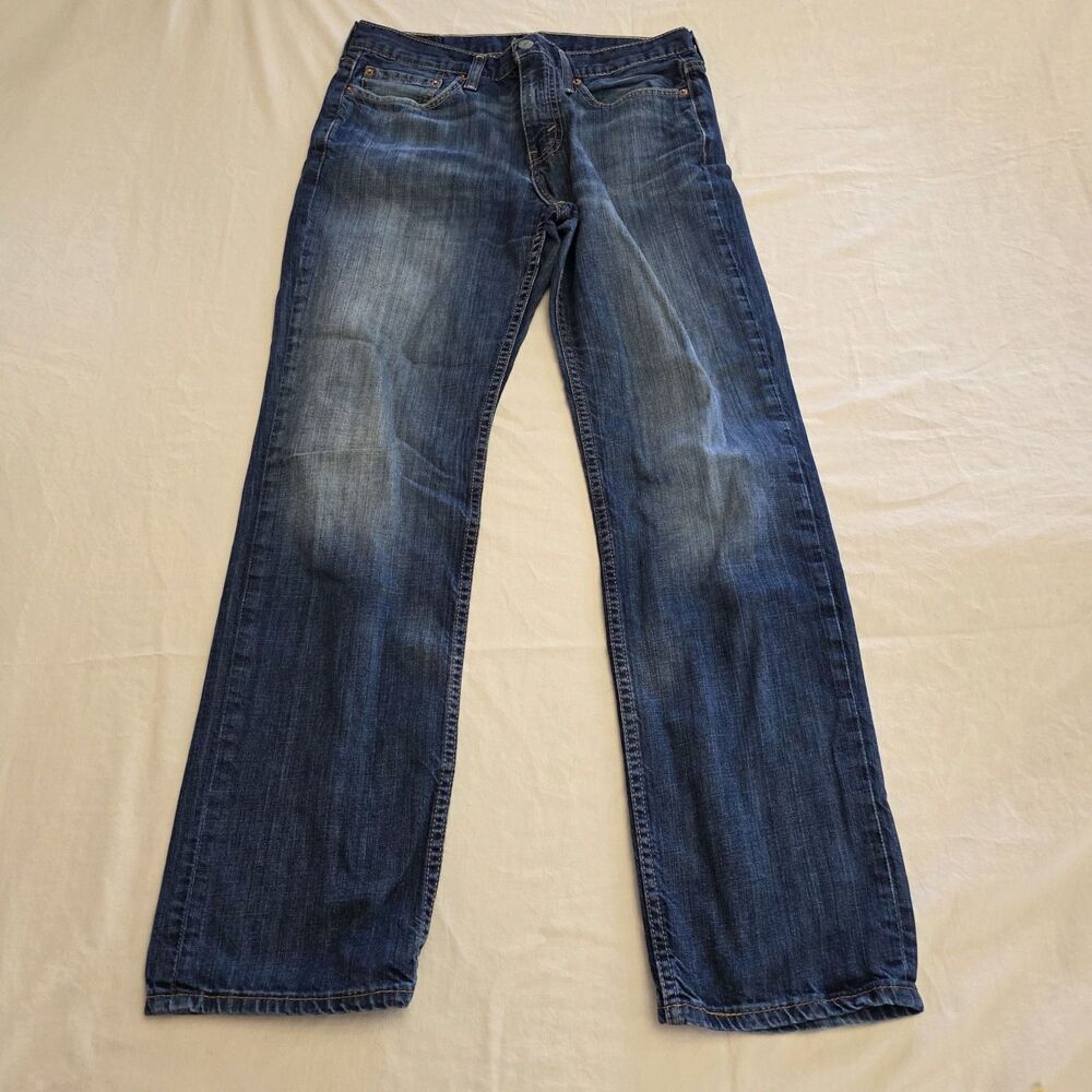 Levi's 514 Straight Fit Jeans Men's Size 32x32 Medium Wash Denim Classic